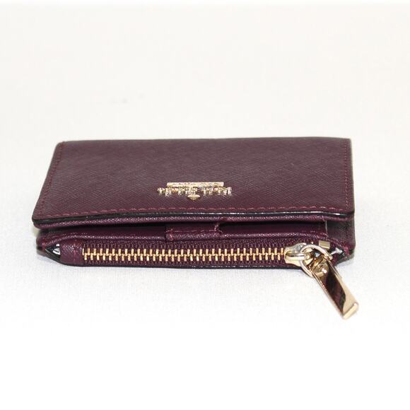 Kate Spade Cameron Street Adalyn Wallet Purple Maroon - Picture 4 of 6